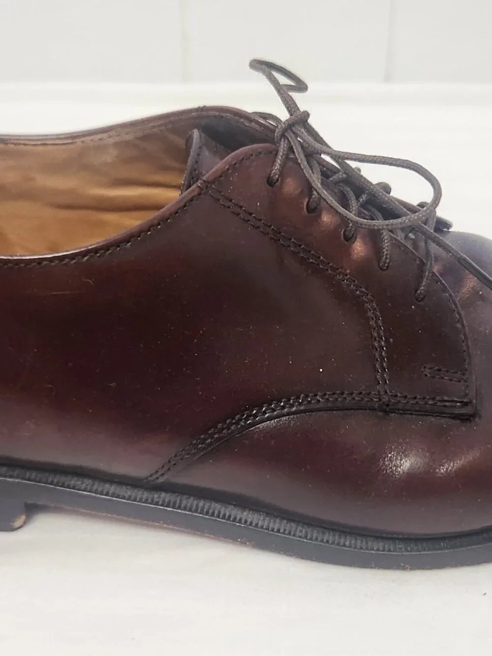 Cole Haan shoes 12 D men's brown cap toe oxfords